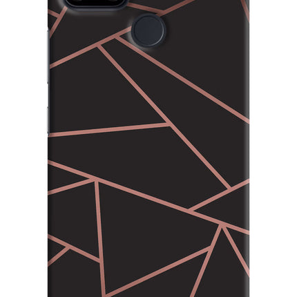 Geometric Pattern Realme Narzo 30A Hard Case Back Cover by Casekaro