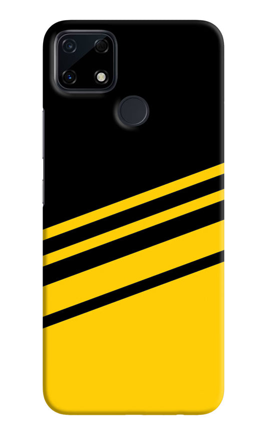 Yellow Shades Realme Narzo 30A Hard Case Back Cover by Casekaro