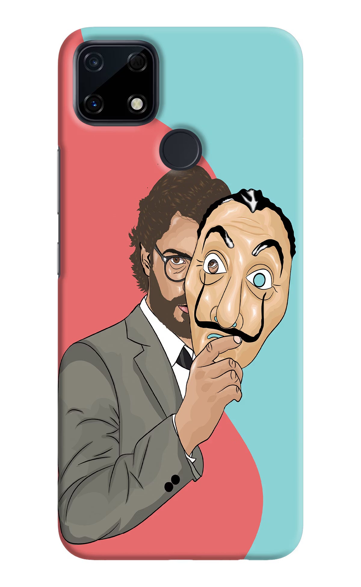 Professor Realme Narzo 30A Hard Case Back Cover by Casekaro