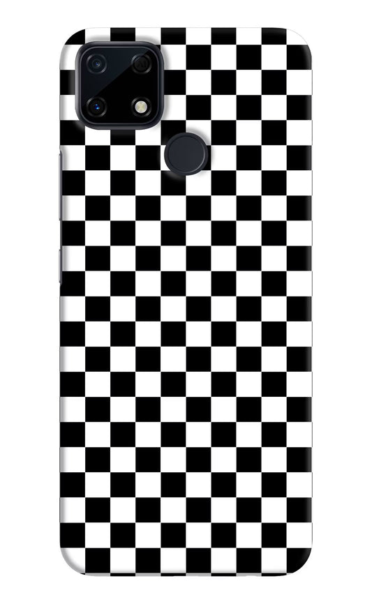 Chess Board Realme Narzo 30A Hard Case Back Cover by Casekaro