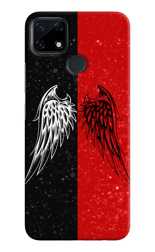 Wings Realme Narzo 30A Hard Case Back Cover by Casekaro