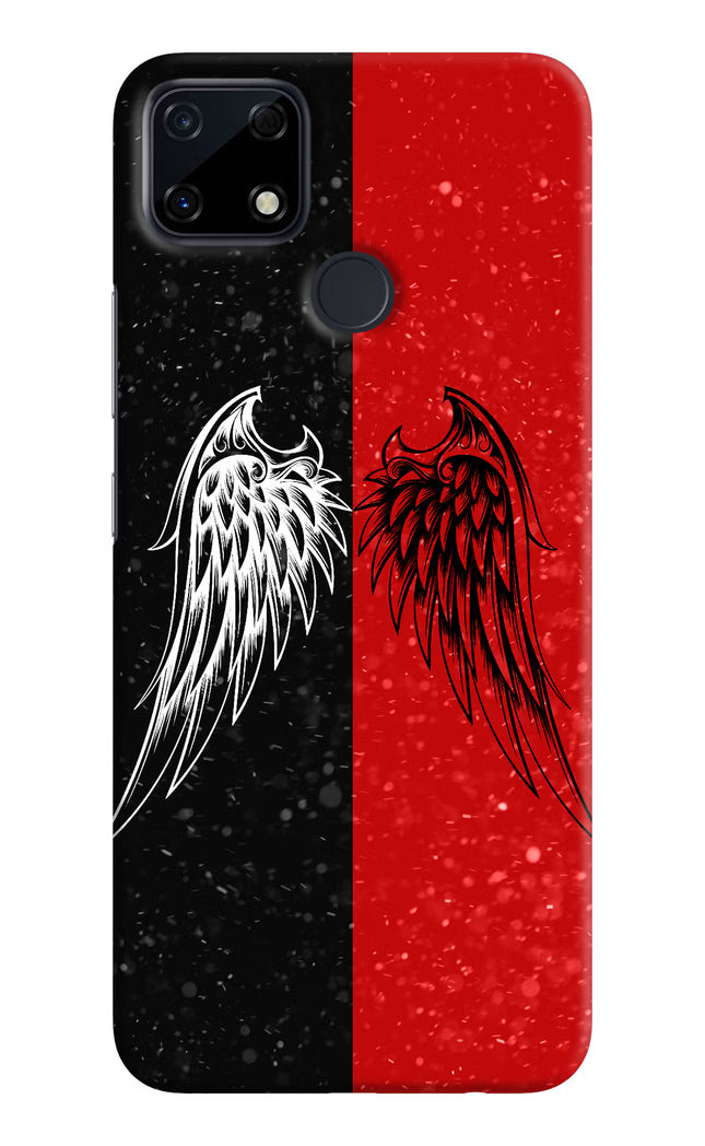 Wings Realme Narzo 30A Hard Case Back Cover by Casekaro