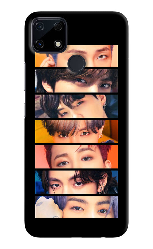 BTS Eyes Realme Narzo 30A Hard Case Back Cover by Casekaro