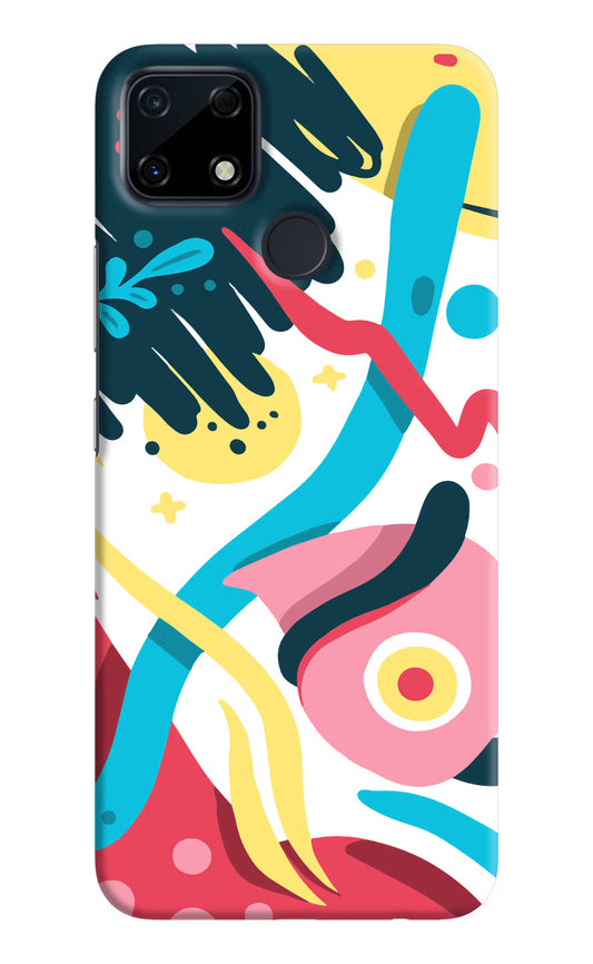 Trippy Realme Narzo 30A Hard Case Back Cover by Casekaro