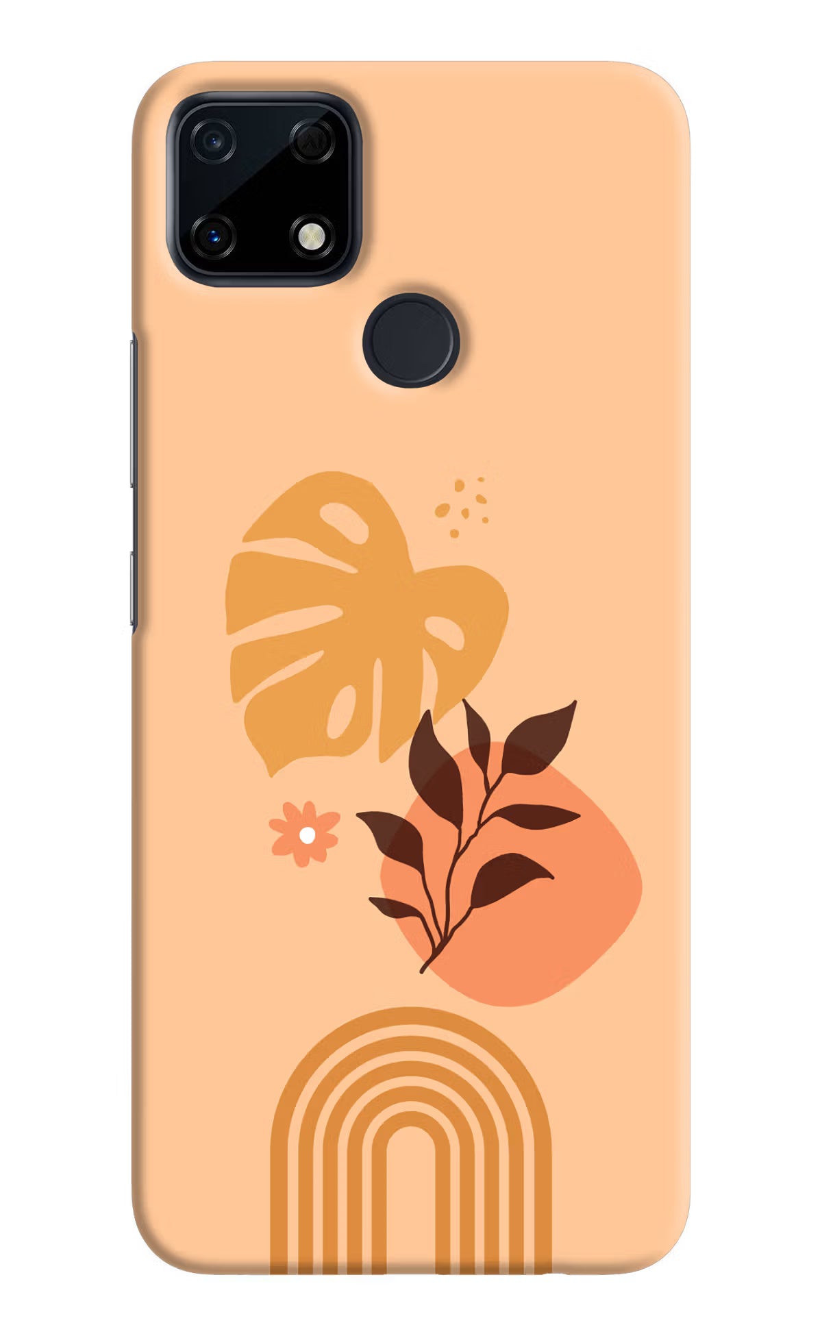 Bohemian Art Realme Narzo 30A Hard Case Back Cover by Casekaro