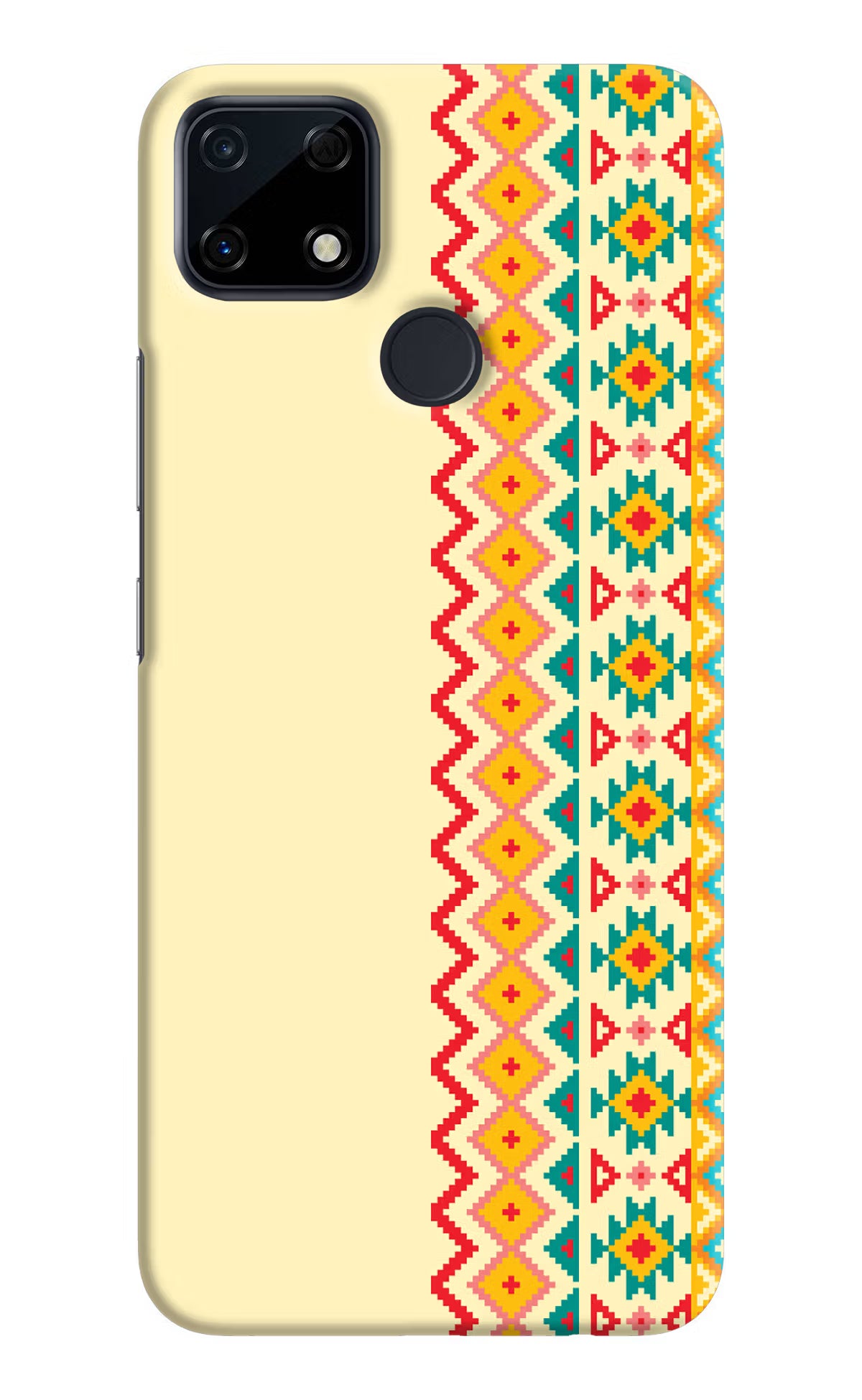 Ethnic Seamless Realme Narzo 30A Hard Case Back Cover by Casekaro