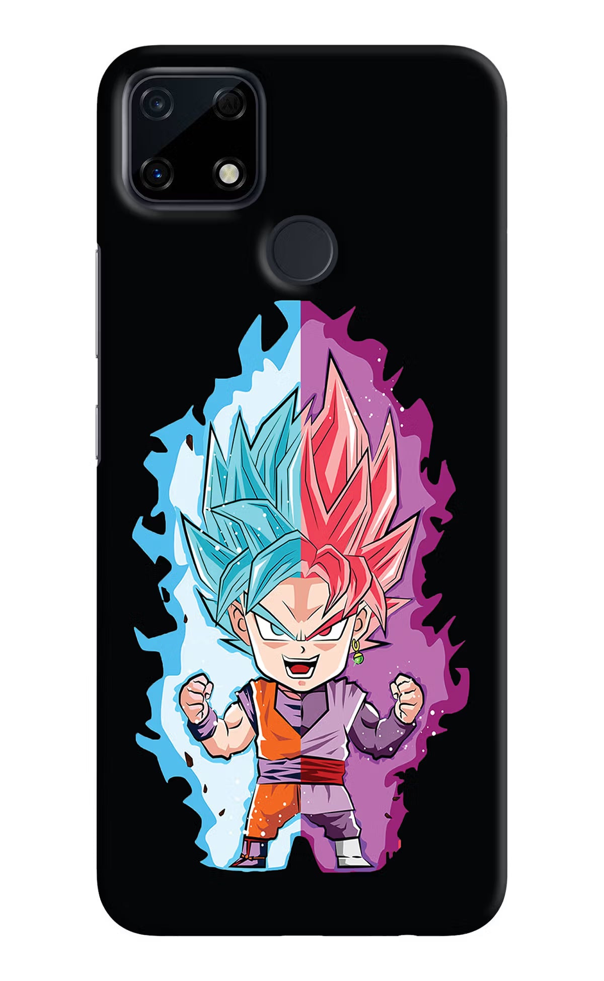 Chota Goku Realme Narzo 30A Hard Case Back Cover by Casekaro