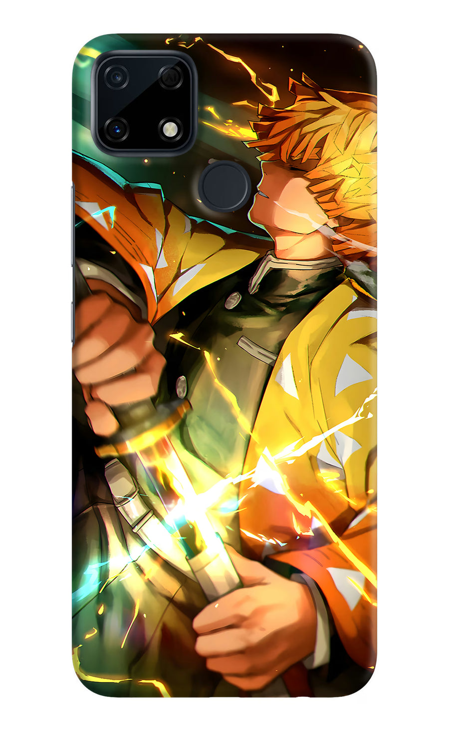 Demon Slayer Realme Narzo 30A Back Cover, Hard case