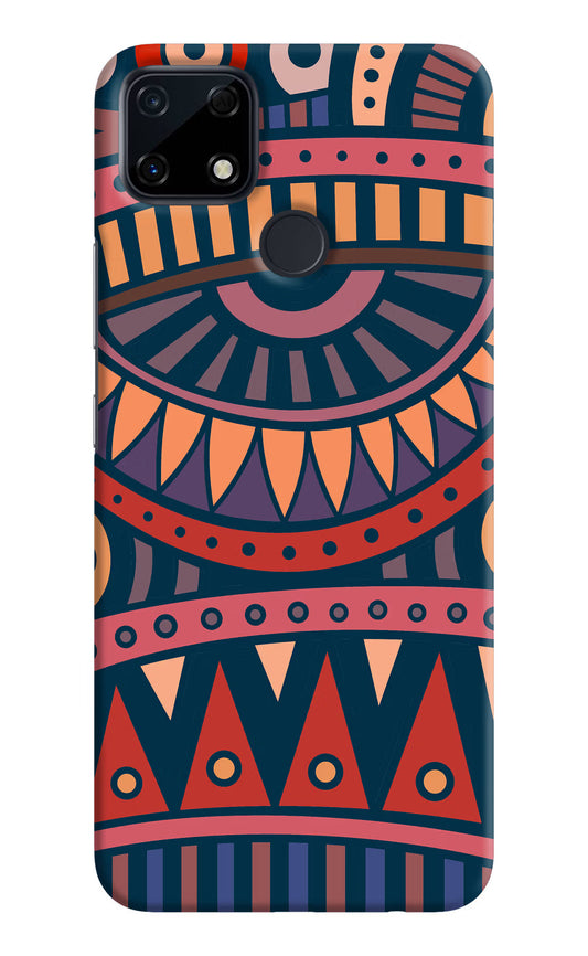 African Culture Design Realme Narzo 30A Hard Case Back Cover by Casekaro