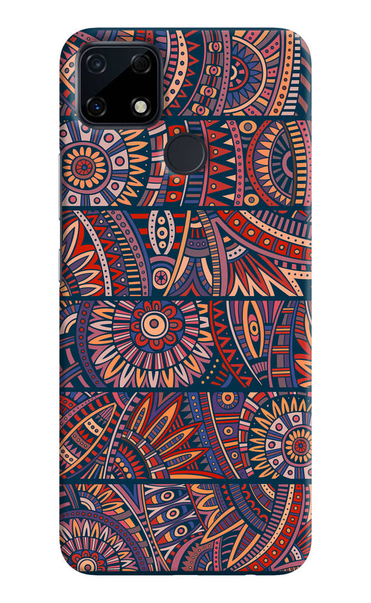 African Culture Design Realme Narzo 30A Hard Case Back Cover by Casekaro
