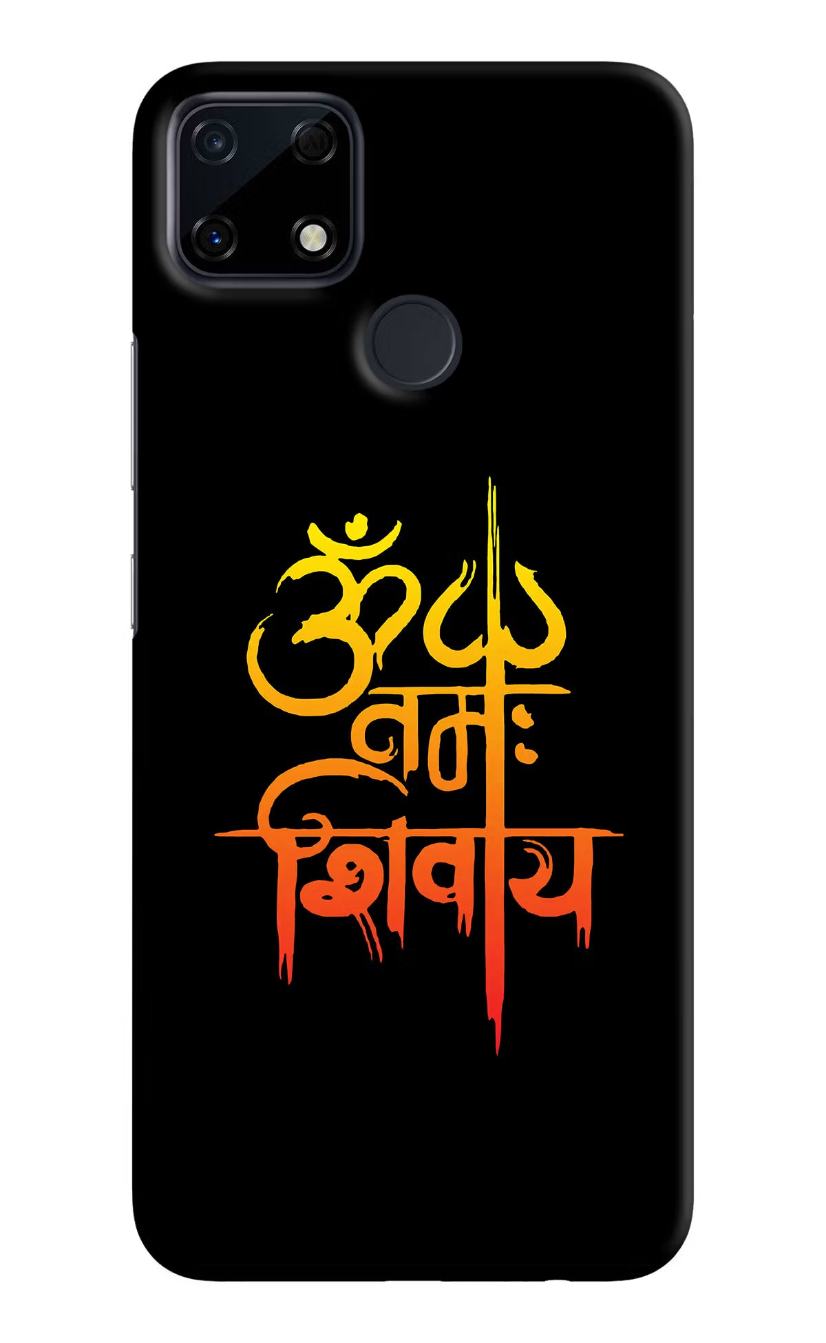 Om Namah Shivay Realme Narzo 30A Hard Case Back Cover by Casekaro