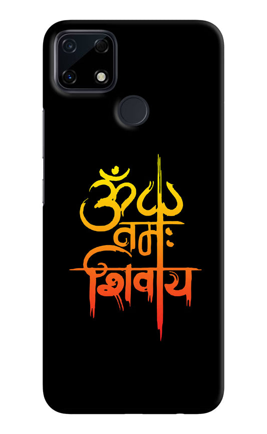 Om Namah Shivay Realme Narzo 30A Hard Case Back Cover by Casekaro