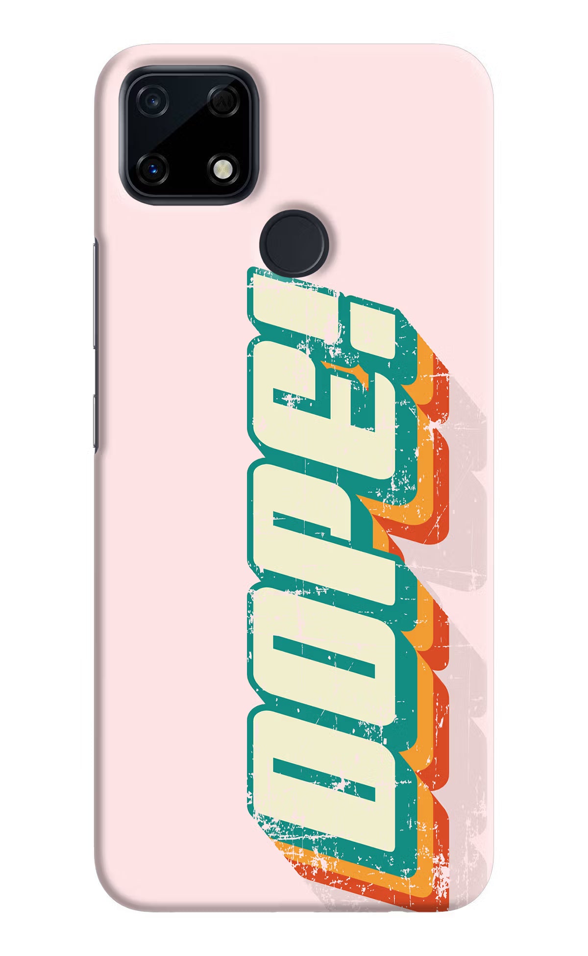 Dope Realme Narzo 30A Hard Case Back Cover by Casekaro