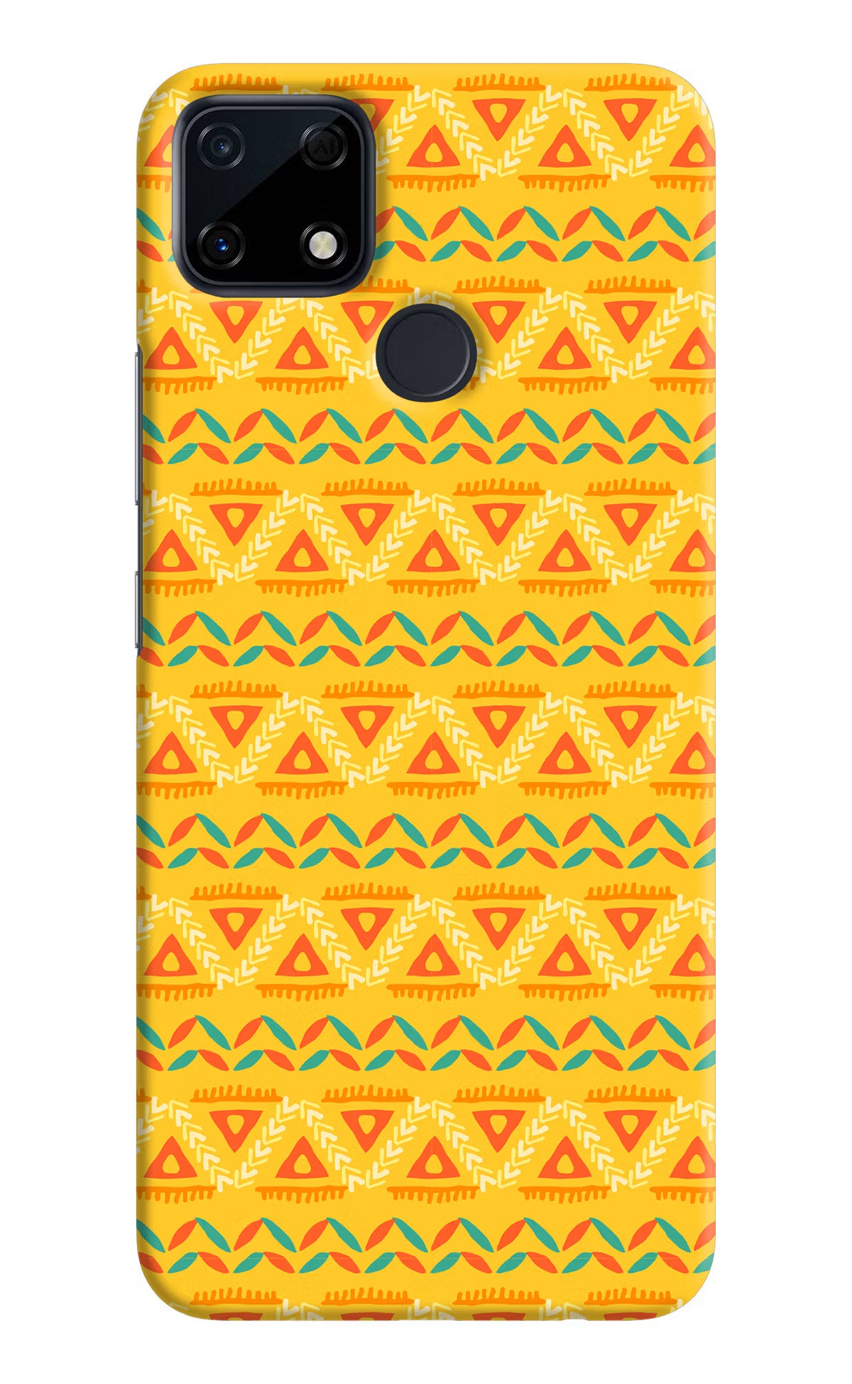 Tribal Pattern Realme Narzo 30A Hard Case Back Cover by Casekaro