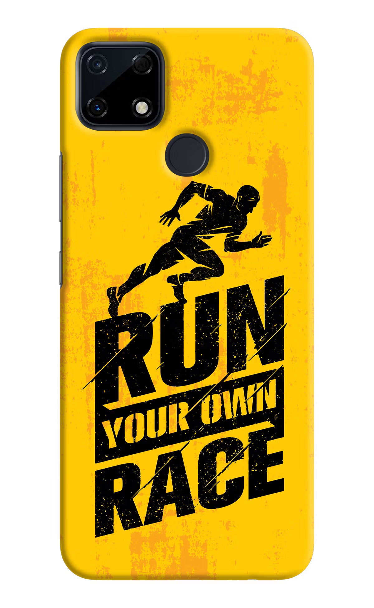Run Your Own Race Realme Narzo 30A Hard Case Back Cover by Casekaro