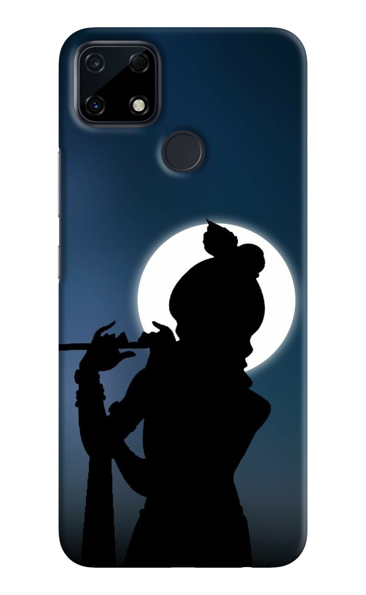 Shri Krishna Silhouette Realme Narzo 30A Back Cover