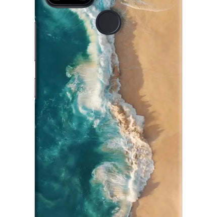 Ocean Beach Realme Narzo 30A Hard Case Back Cover by Casekaro