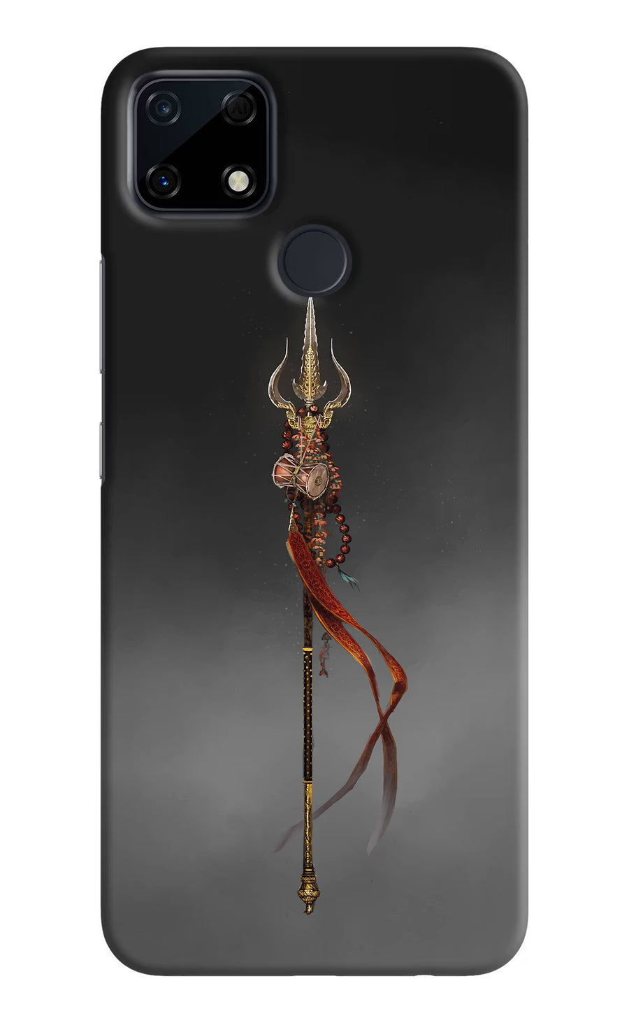 Shiv Trishul Realme Narzo 30A Back Cover, Hard case
