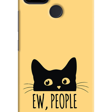 Ew People Catitude Realme Narzo 30A Hard Case Back Cover by Casekaro