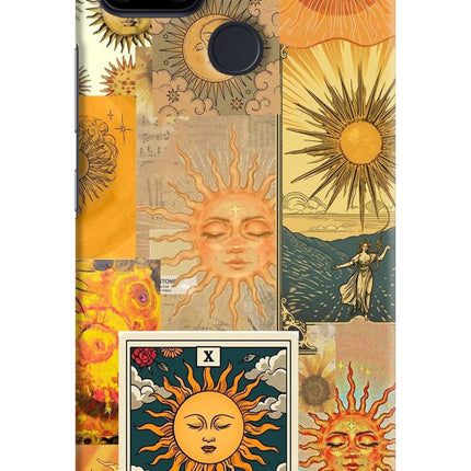 Sun Realme Narzo 30A Hard Case Back Cover by Casekaro