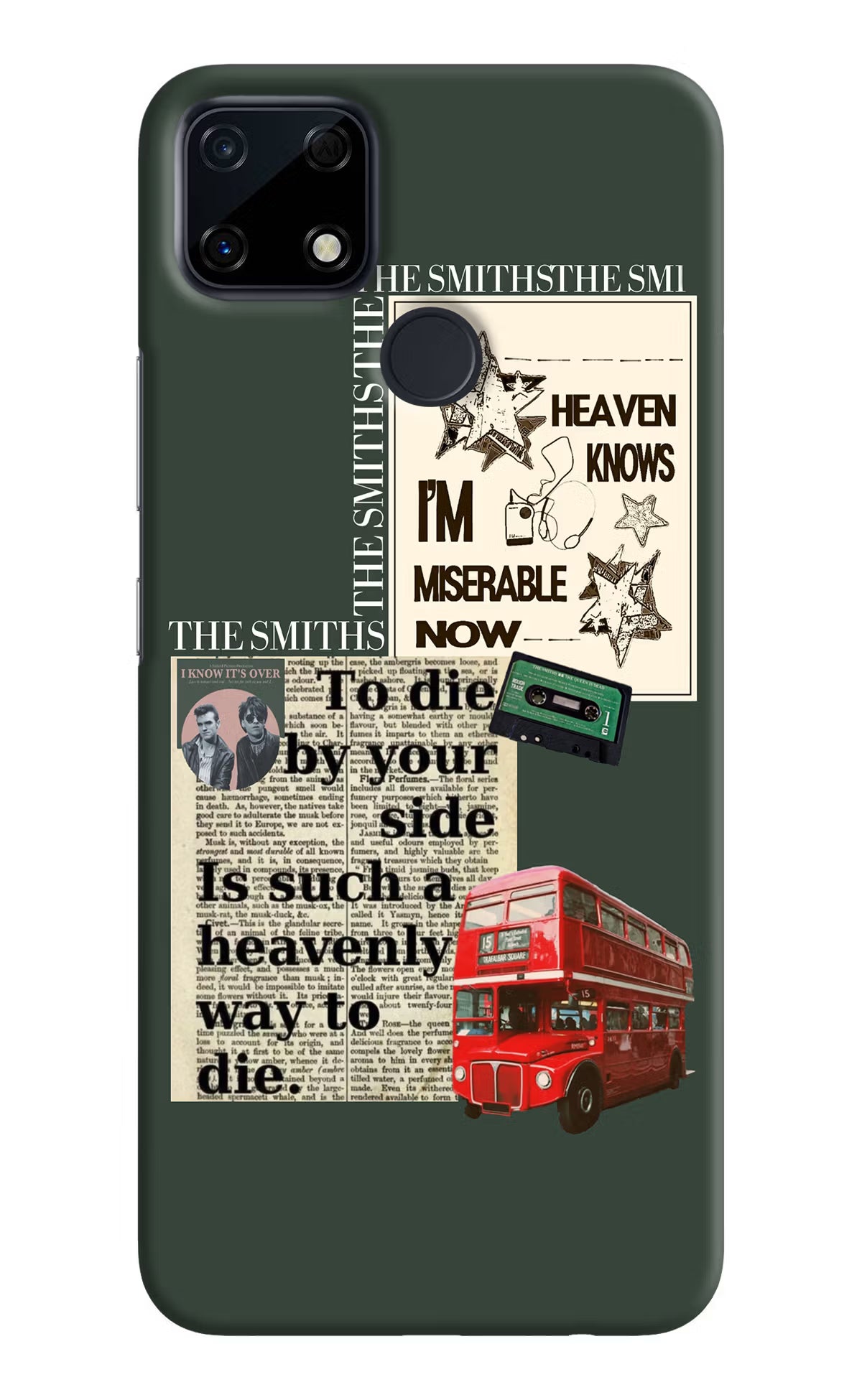 The Smiths Realme Narzo 30A Hard Case Back Cover by Casekaro