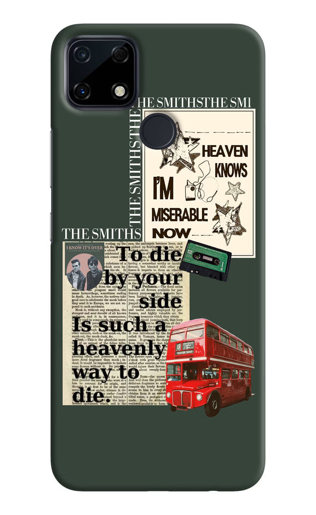 The Smiths Realme Narzo 30A Hard Case Back Cover by Casekaro
