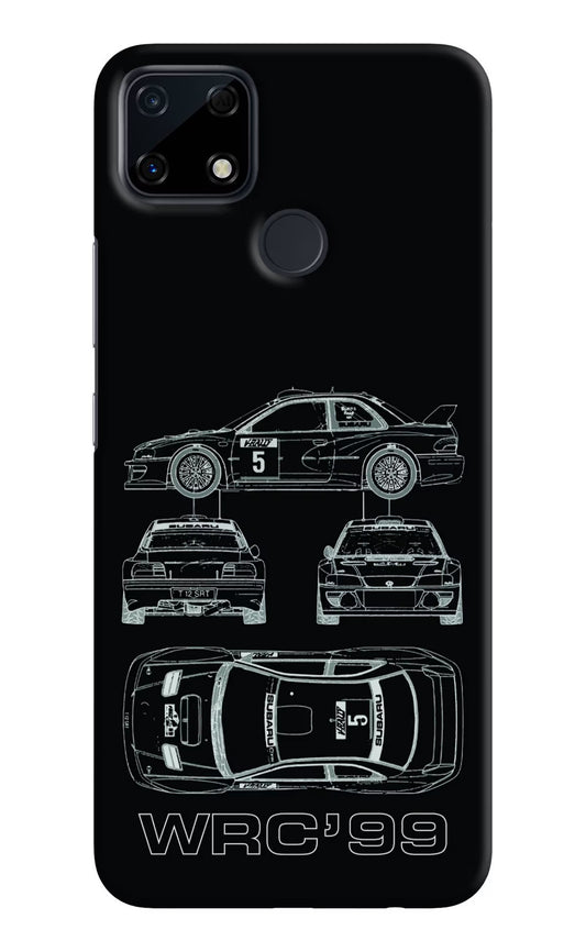 WRC'99 Realme Narzo 30A Hard Case Back Cover by Casekaro