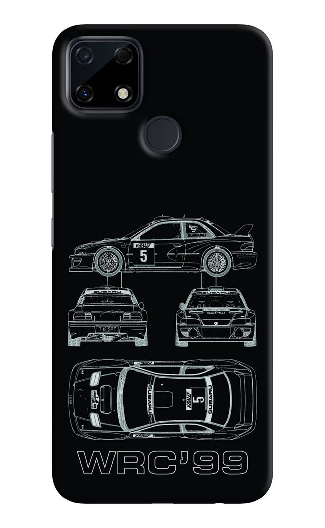 WRC'99 Realme Narzo 30A Hard Case Back Cover by Casekaro