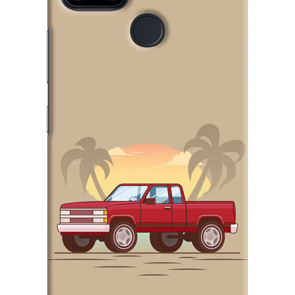 Desert Classic Drive Realme Narzo 30A Hard Case Back Cover by Casekaro