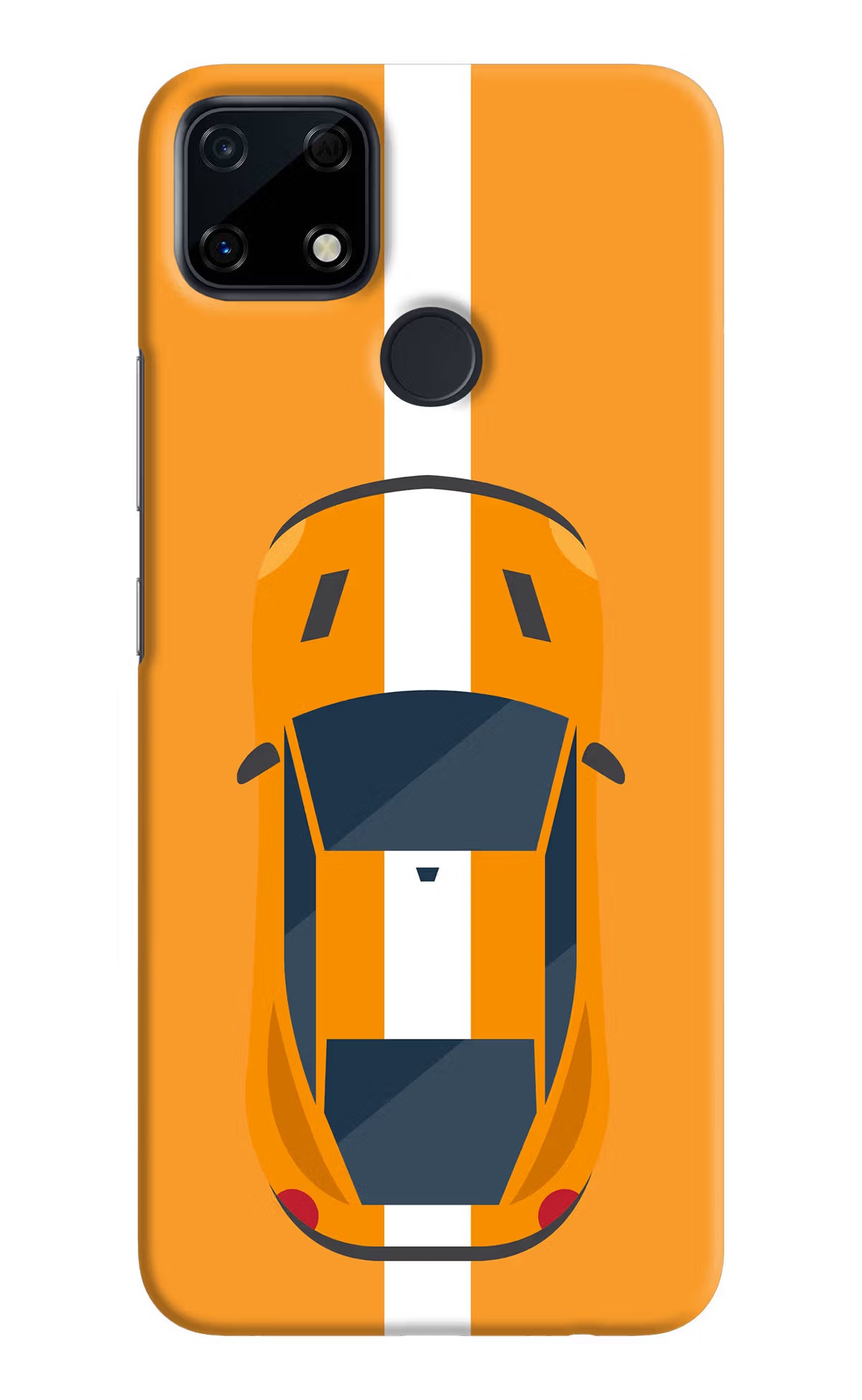 Highway Pursuit Realme Narzo 30A Hard Case Back Cover by Casekaro