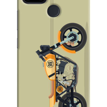 Vertical Speedster Realme Narzo 30A Hard Case Back Cover by Casekaro