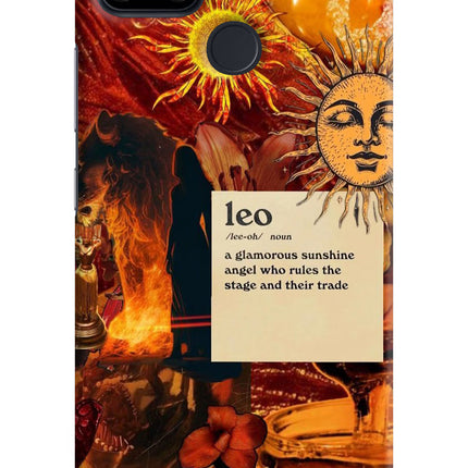 Leo Zodiac Realme Narzo 30A Hard Case Back Cover by Casekaro