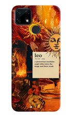 Leo Zodiac Realme Narzo 30A Hard Case Back Cover by Casekaro