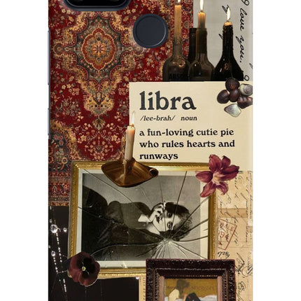 Libra Zodiac Realme Narzo 30A Hard Case Back Cover by Casekaro