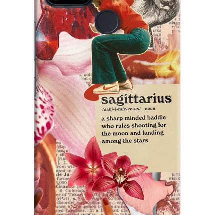 Sagittarius Zodiac Realme Narzo 30A Hard Case Back Cover by Casekaro