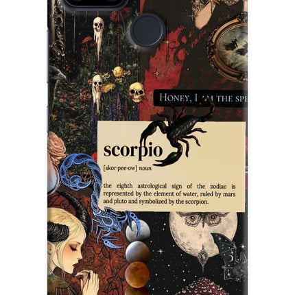 Scorpio Zodiac Realme Narzo 30A Hard Case Back Cover by Casekaro