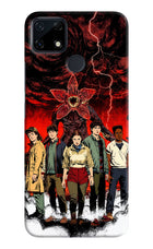 Ordinary Things Characters Realme Narzo 30A Hard Case Back Cover by Casekaro