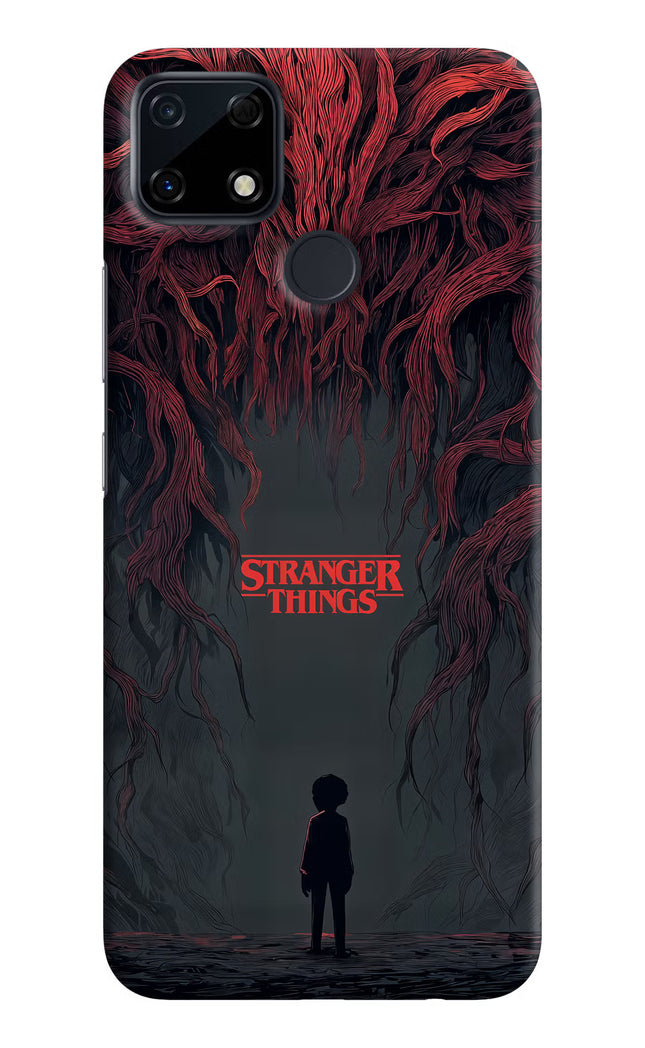 Ordinary Things Dark Side Realme Narzo 30A Hard Case Back Cover by Casekaro