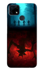 Ordinary Things Downside Up Realme Narzo 30A Hard Case Back Cover by Casekaro
