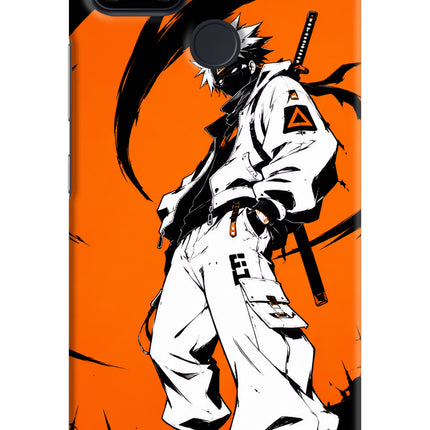 Street Samurai  Realme Narzo 30A Hard Case Back Cover by Casekaro