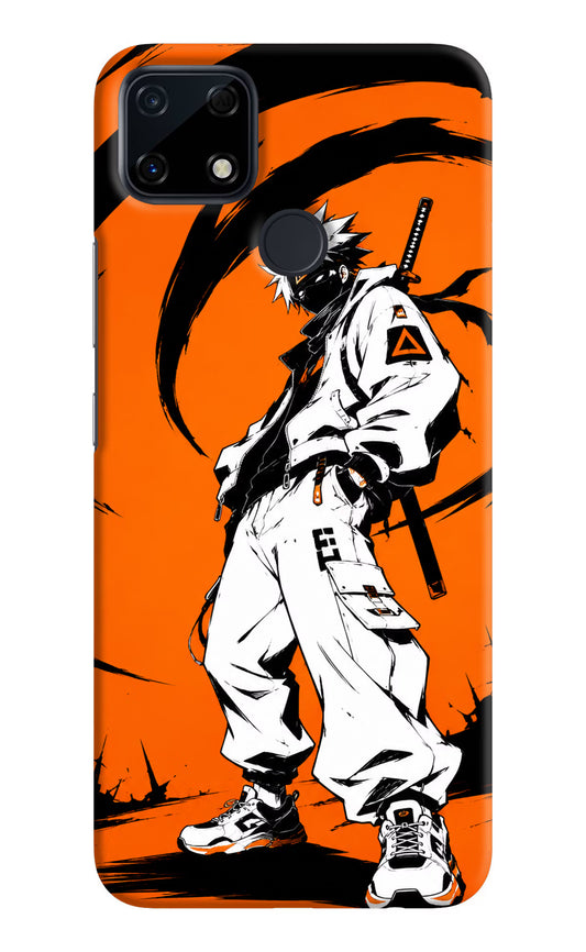 Street Samurai  Realme Narzo 30A Hard Case Back Cover by Casekaro