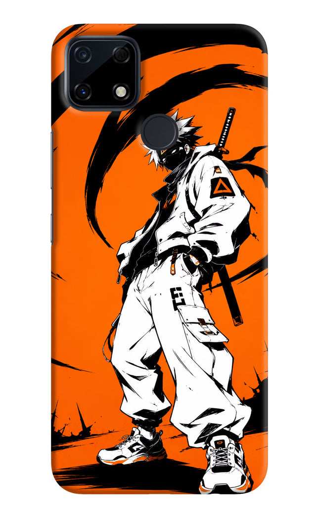 Street Samurai  Realme Narzo 30A Hard Case Back Cover by Casekaro