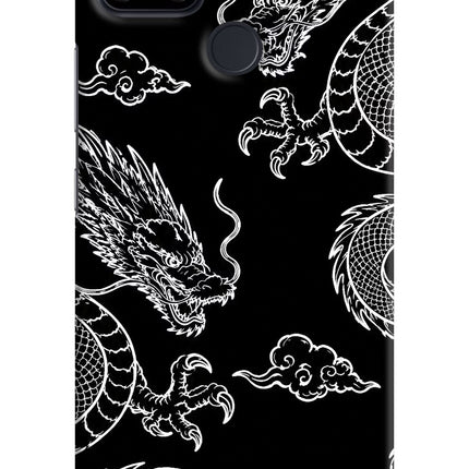 Twin Dragons Realme Narzo 30A Hard Case Back Cover by Casekaro