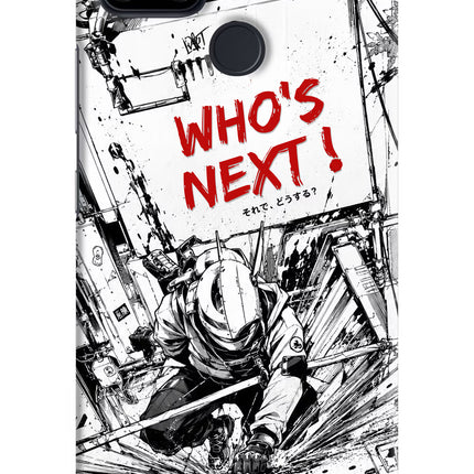 Who's Next Realme Narzo 30A Hard Case Back Cover by Casekaro