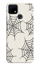 Spider Web Realme Narzo 30A Hard Case Back Cover by Casekaro