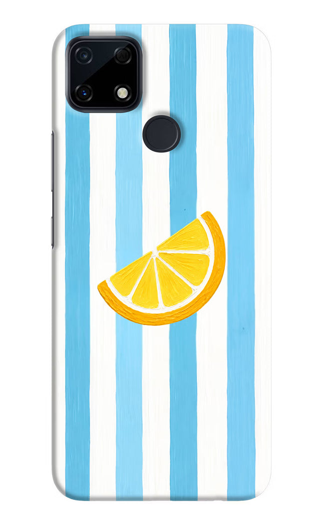 Summer Lemon Realme Narzo 30A Hard Case Back Cover by Casekaro