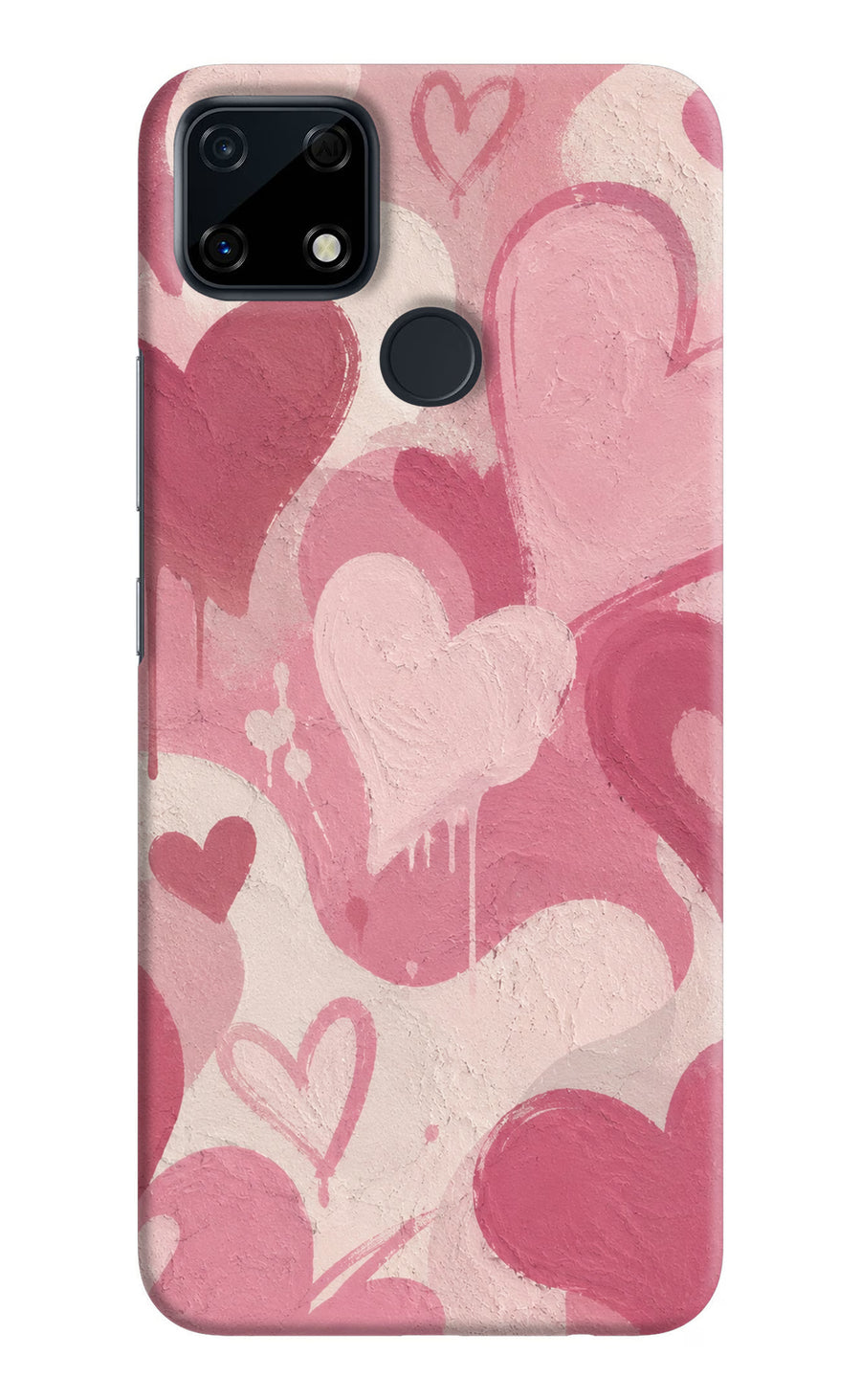 Hearty case Realme Narzo 30A Back Cover, Hard case