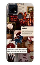 Zodiac Aries Realme Narzo 30A Hard Case Back Cover by Casekaro