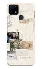 Soft Aesthetic Realme Narzo 30A Hard Case Back Cover by Casekaro