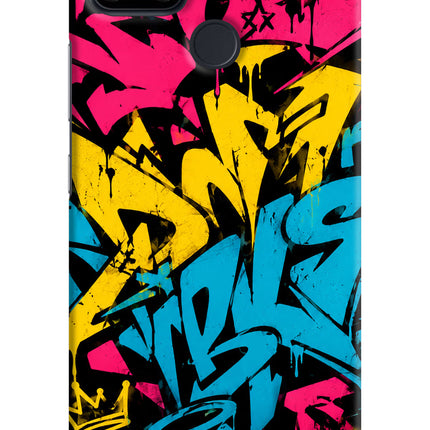 Graffiti Vibe Realme Narzo 30A Hard Case Back Cover by Casekaro
